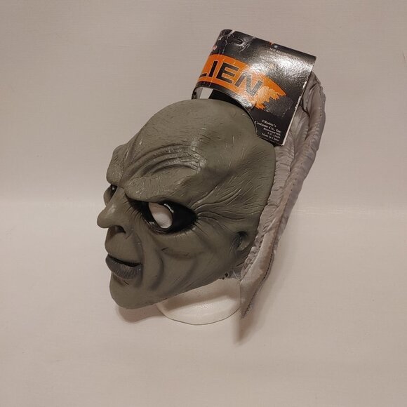 RUBIE'S Halloween ALIEN Mask with cowl BNWT Kids - Picture 3 of 7